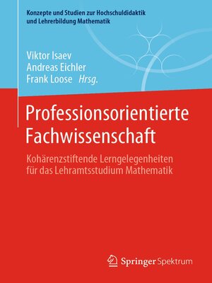 cover image of Professionsorientierte Fachwissenschaft